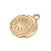 304 Stainless Steel Pendants STAS-D366-01G-G-2