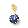 Brass European Beads KK-S511-15G-1