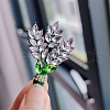 Lavender Enamel Pins PW-WGFB1CB-01-1