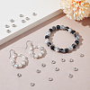 Beebeecraft 100Pcs Rack Plating Brass Rhinestone Spacer Beads KK-BBC0016-22S-4