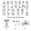 SUNNYCLUE Eco-Friendly Zinc Alloy Slide Charms ALRI-SC0001-07P-2