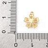 Brass Micro Pave Cubic Zirconia Charms KK-D371-04B-G-3
