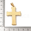 Ion Plating(IP)  304 Stainless Steel Pendants STAS-C103-01G-3
