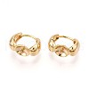 Brass Hoop Earring Finding KK-N261-30G-1