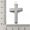 Religion Synthetic Non-Magnetic Hematite & Alloy Pendants G-C136-02-3