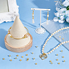BENECREAT 100Pcs Brass Bead KK-BC0013-53C-5