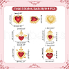 Unicraftale 20Pcs 5 Styles Alloy Enamel Pendants ENAM-UN0001-08-4