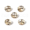 Glass Rhinestone Cabochons GLAA-A018-8mm-001GS-1