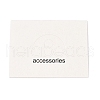Paper Foldable Header Cards CDIS-T004-15-4
