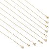 Unicraftale 304 Stainless Steel Cable Chain Necklace STAS-UN0017-34G-A-1