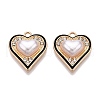 Rack Plating Alloy Rhinestone Pendants FIND-N005-19A-1