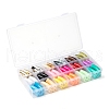 72Pcs 18 Style CCB Plastic & Imitation Gemstone & Opaque Acrylic Beads MACR-LS0001-05A-7