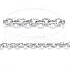 Tarnish Resistant 304 Stainless Steel Cable Chains CHS-H007-03P-1