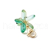 Glass Pendants Decorations HJEW-MZ00212-03-4