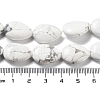 Natural Howlite Beads Strands G-P528-L16-01-5