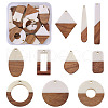 Resin & Wood Pendants RESI-TA0001-11-1