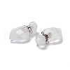 Natural Quartz Crystal Perfume Bottle Pendants G-D058-11P-03-2