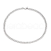 Men's 304 Stainless Steel Cuban Link Chain Necklaces NJEW-JN03170-01-2