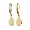 201 Stainless Steel Teardrop Leverback Earring EJEW-JE06396-2