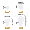 DICOSMETIC 2 Bags 2 Styles Paper Quilting Templates DIY-DC0003-02-2