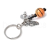 Alloy & Wood Keychain KEYC-JKC01187-02-4