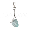 Moon Alloy Swivel Lobster Claw Clasps & Brass Cable Chains AJEW-JB01337-02-2