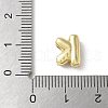 Brass Micro Pave Cubic Zirconia Beads KK-P290-61G-K-3