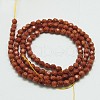 Synthetic Goldstone Beads Strands X-G-K020-3mm-07B-2