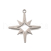 304 Stainless Steel Pendants STAS-S176-25P-1