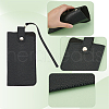 ARRICRAFT 4Pcs 4 Colors Imitation Leather Glasses Storage Bags ABAG-AR0001-05-4