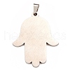 Non-Tarnish 304 Stainless Steel Pendants STAS-P321-05P-2