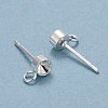 304 Stainless Steel Stud Earring Findings STAS-H410-04P-A-2
