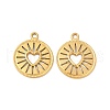 Ion Plating(IP) 304 Stainless Steel Pendants X-STAS-L268-013G-2