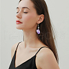 FIBLOOM 20Pcs Natural Amethyst Pendants G-FI0001-33-7