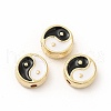 Alloy Enamel Beads PALLOY-I217-24G-3