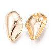 Brass Stud Earrings Findings X-KK-R116-016-NF-3