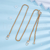 Zinc Alloy Phone Hand Strap Chains Adjustable Diagonal Chain wave Clip FIND-WH0260-56LG-5