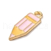 Alloy Enamel Pendants ENAM-R147-11B-2