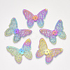 Ion Plating(IP) 201 Stainless Steel Filigree Pendants STAS-S108-48-1