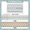 Olycraft 5M Polyester Jacquard Leaf Ribbon OCOR-OC0001-55B-2