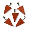 Natural Red Jasper Pendants G-B127-04P-07-2