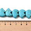 Synthetic Turquoise Bead Strands G-M150-27-01-4