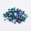 Ocean Mix Pearlized Glass Pearl Beads HY-X006-6mm-11-2