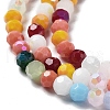 Opaque Glass Beads Strands EGLA-A035-P4mm-HL01-3
