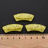 Transparent Crackle Acrylic Beads CACR-S009-001B-N85-5