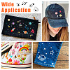 80 Patterns Non-woven Fabrics Water-soluble Embroidery Aid Drawing Sketch DIY-TAC0100-011-8