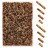 GOMAKERER 2000Pcs 4 Styles Glass Twisted Bugle Beads SEED-GO0001-09B-1