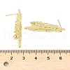 Brass Stud Earring Findings KK-Z106-03G-01-3