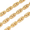 304 Stainless Steel Textured Cable Chains STAS-P386-07G-1