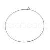 304 Stainless Steel Hoop Earring Findings STAS-Z089-01P-02-2